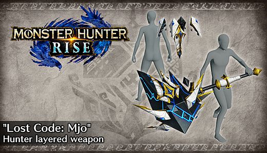 Monster Hunter Rise - "Lost Code: Mjo" Hunter layered weapon (Hammer)