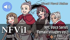 Visual Novel Maker - NPC Female Villagers Vol.1