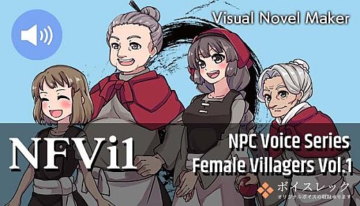 Visual Novel Maker - NPC Female Villagers Vol.1