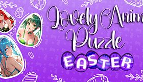 Lovely Anime Puzzle: Easter