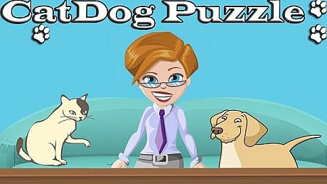 CatDog Puzzle Game