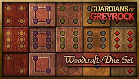 Guardians of Greyrock - Dice Pack: Woodcraft Set