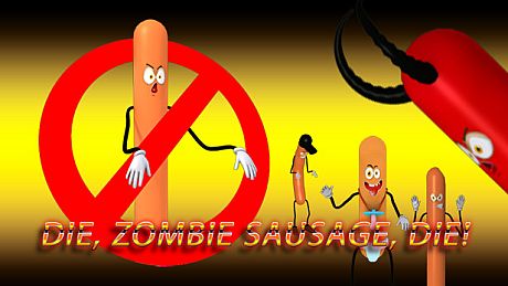 Die, zombie sausage, die! Game