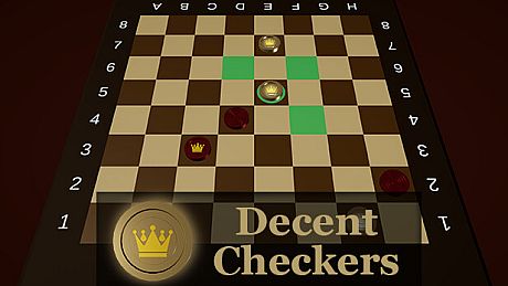 Decent Checkers Game