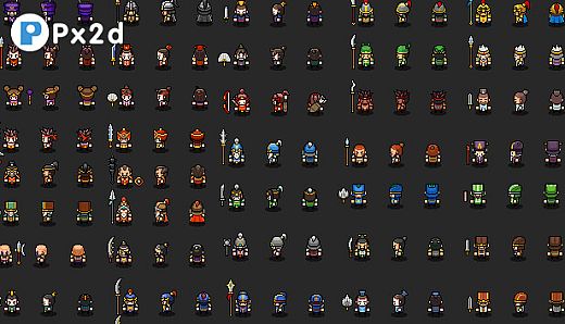 Px2d - Three Kingdoms Theme Role Expansion Package 001