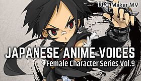 RPG Maker MV - Japanese Anime Voices：Female Character Series Vol.9