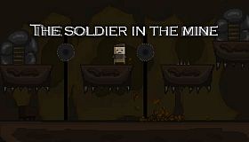 The soldier in the mine
