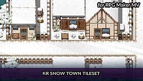 RPG Maker MV - KR Snow Town Tileset