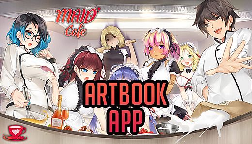 Maid Cafe - Artbook App