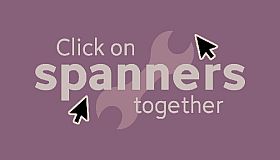 Click on spanners together