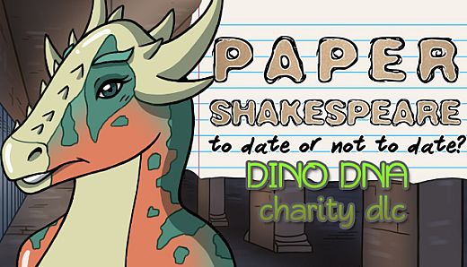 Paper Shakespeare, Charity Outfit Pack: Dino DNA
