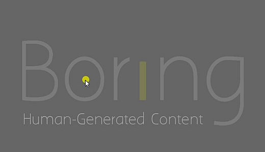 Borıng. - Human-Generated Content