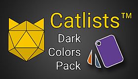 Catlists - Dark Accent Colors Pack