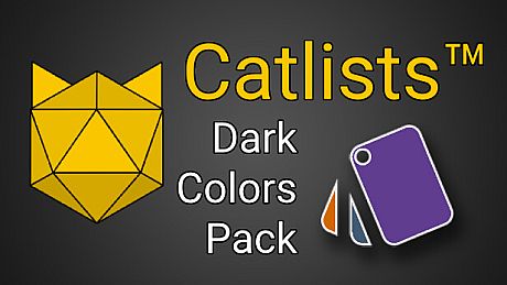 Catlists - Dark Accent Colors Pack