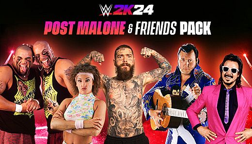 WWE 2K24 Post Malone & Friends Pack