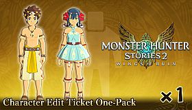 Monster Hunter Stories 2: Wings of Ruin - Character Edit Ticket One-Pack