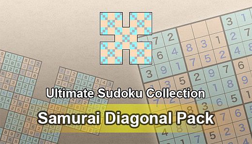 Ultimate Sudoku Collection - Samurai Diagonal Pack