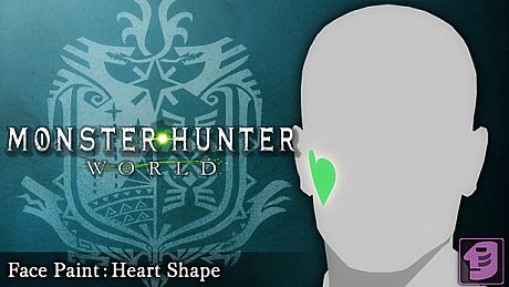 Monster Hunter: World - Face Paint: Heart Shape DLC
