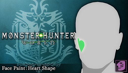 Monster Hunter: World - Face Paint: Heart Shape