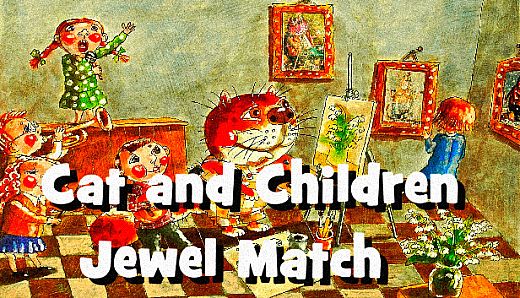 JotMW: Cat and Children Jewel Match