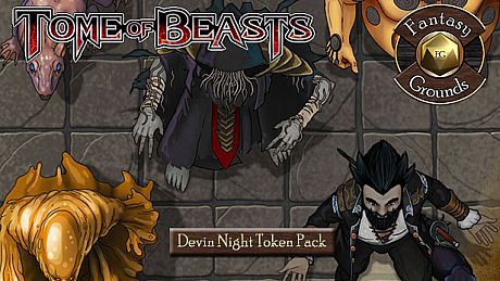 Fantasy Grounds - Devin Night Token Pack: Tome of Beasts 8: Sandman - Zmey +Appendix NPC's (Token Pack) DLC