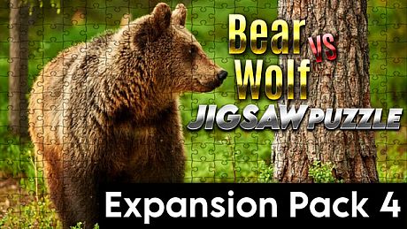 Bear vs. Wolf Jigsaw Puzzle - Expansion Pack 4 DLC