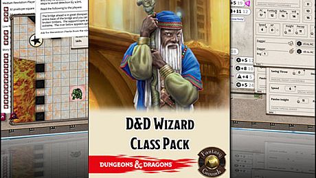 Fantasy Grounds - D&D Wizard Class Pack DLC