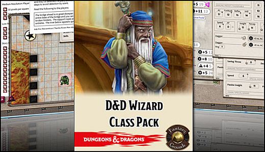 Fantasy Grounds - D&D Wizard Class Pack