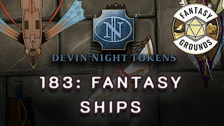 Fantasy Grounds - Devin Night Pack 183: Fantasy Ships DLC