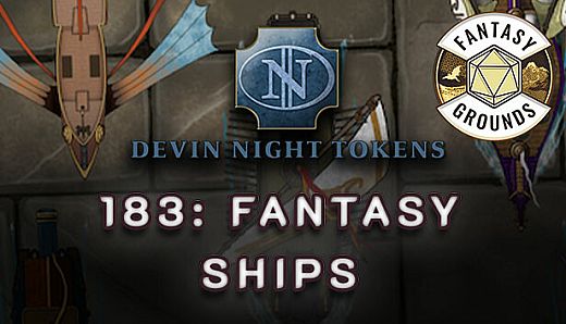 Fantasy Grounds - Devin Night Pack 183: Fantasy Ships