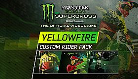 Monster Energy Supercross - Yellowfire Custom Rider Pack