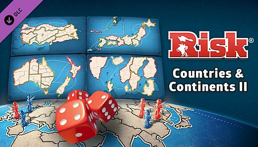 RISK: Global Domination - Countries & Continents 2 Map Pack