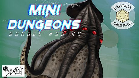 Fantasy Grounds - Mini-Dungeons Bundle #036-040 DLC