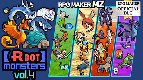RPG Maker MZ - Rdot monsters vol.4 DLC
