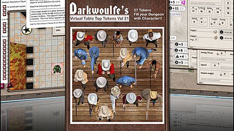 Fantasy Grounds - Darkwoulfe's Token Pack Volume 21 DLC