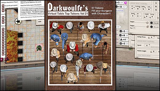 Fantasy Grounds - Darkwoulfe's Token Pack Volume 21