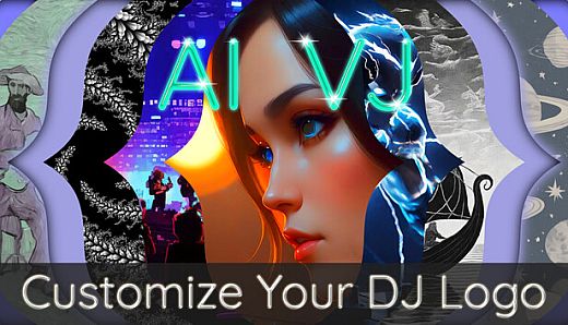 AI-VJ - Customize Your DJ Logo