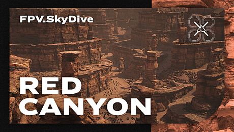 FPV SkyDive - Red Canyon DLC