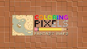 Coloring Pixels - Fantasy Maps Pack