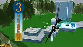 Third-Person Shooter and Platform Jumping and Level-based Adventure