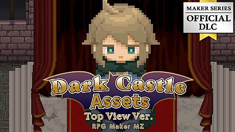 RPG Maker MZ - Dark Castle  Assets Top View Ver DLC