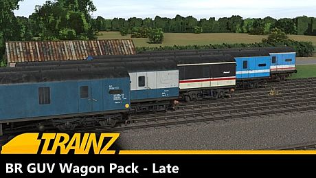 Trainz Plus DLC - BR GUV Wagon Pack - Late DLC