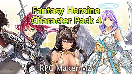 RPG Maker MZ - Fantasy Heroine Character Pack 4 DLC