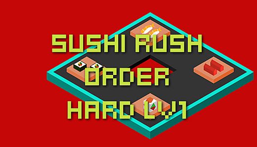 Sushi Rush Order Hard Lv1