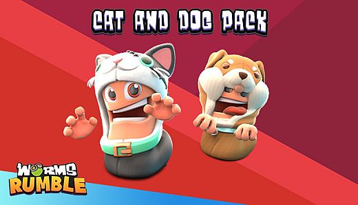 Worms Rumble - Cats & Dogs Double Pack