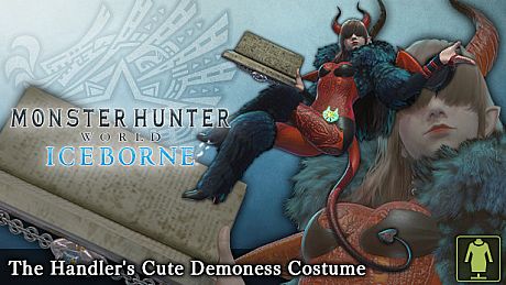 Monster Hunter: World - The Handler's Cute Demoness Costume DLC