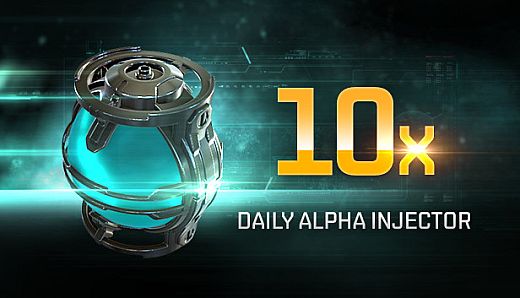 EVE Online: 10 Daily Alpha Injectors