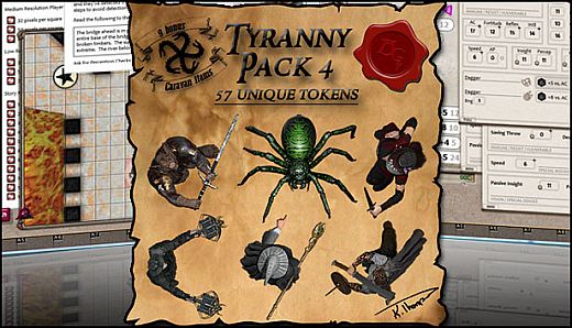 Fantasy Grounds - Ddraig Goch's Tyranny 4 (Token Pack)