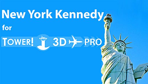 New York Kennedy [KJFK] airport for Tower!3D Pro