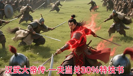 汉武大帝传史诗级特技书 · 一夫当关30%（非必购项）